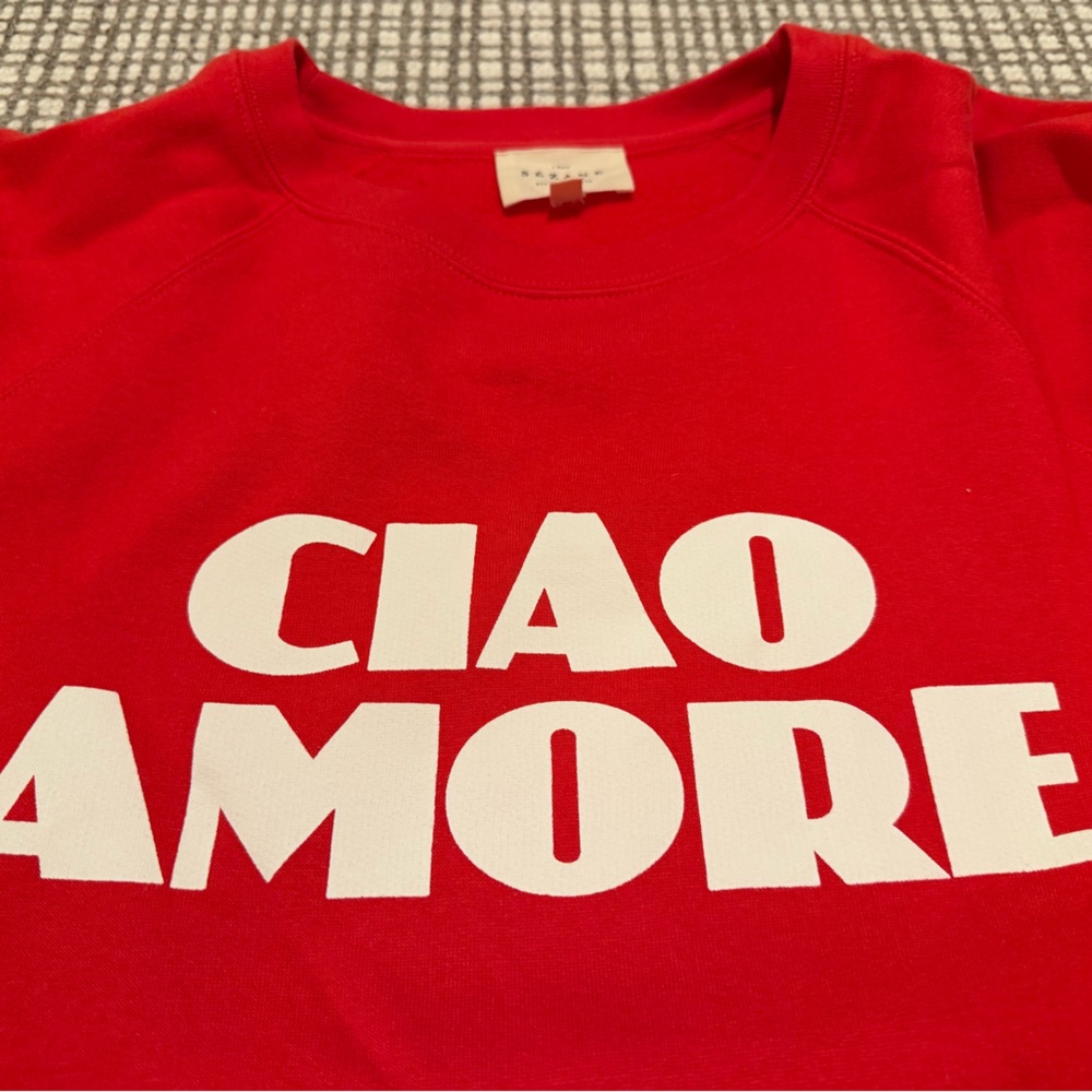 Sézane 'Ciao Amore' Sweatshirt - Picture 2 of 5